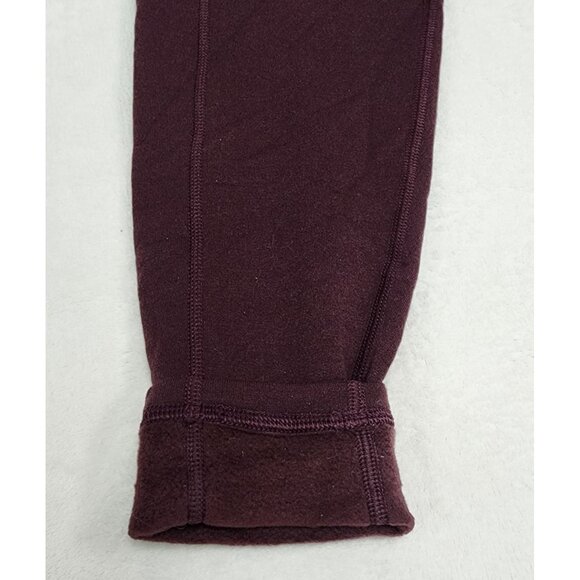 ATHLETA ALTITUDE STASH TIGHT IN POLARTEC Large Fleece lined leggings - Picture 6 of 6